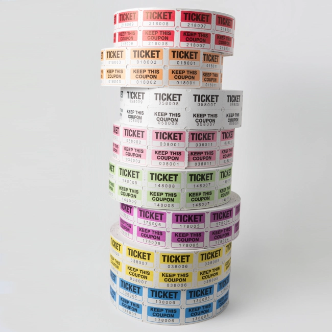 Double Roll “Keep This Coupon” (2,000 Tickets/Roll)