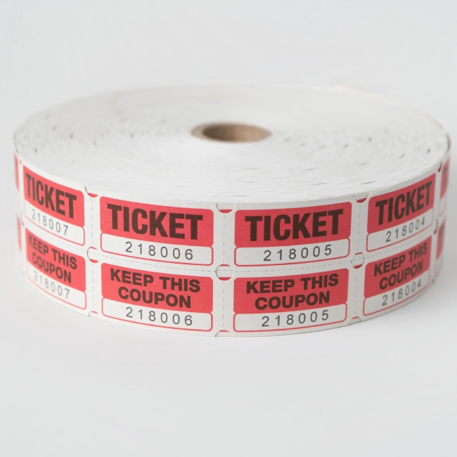 Double Roll “Keep This Coupon” (2,000 Tickets/Roll) - Image 7