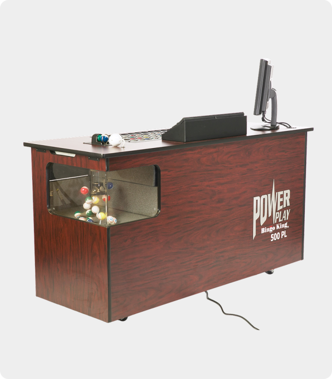 Fingo Machine PowerPlay 500 Bingo Machine | Built with Advanced eBOS Tech