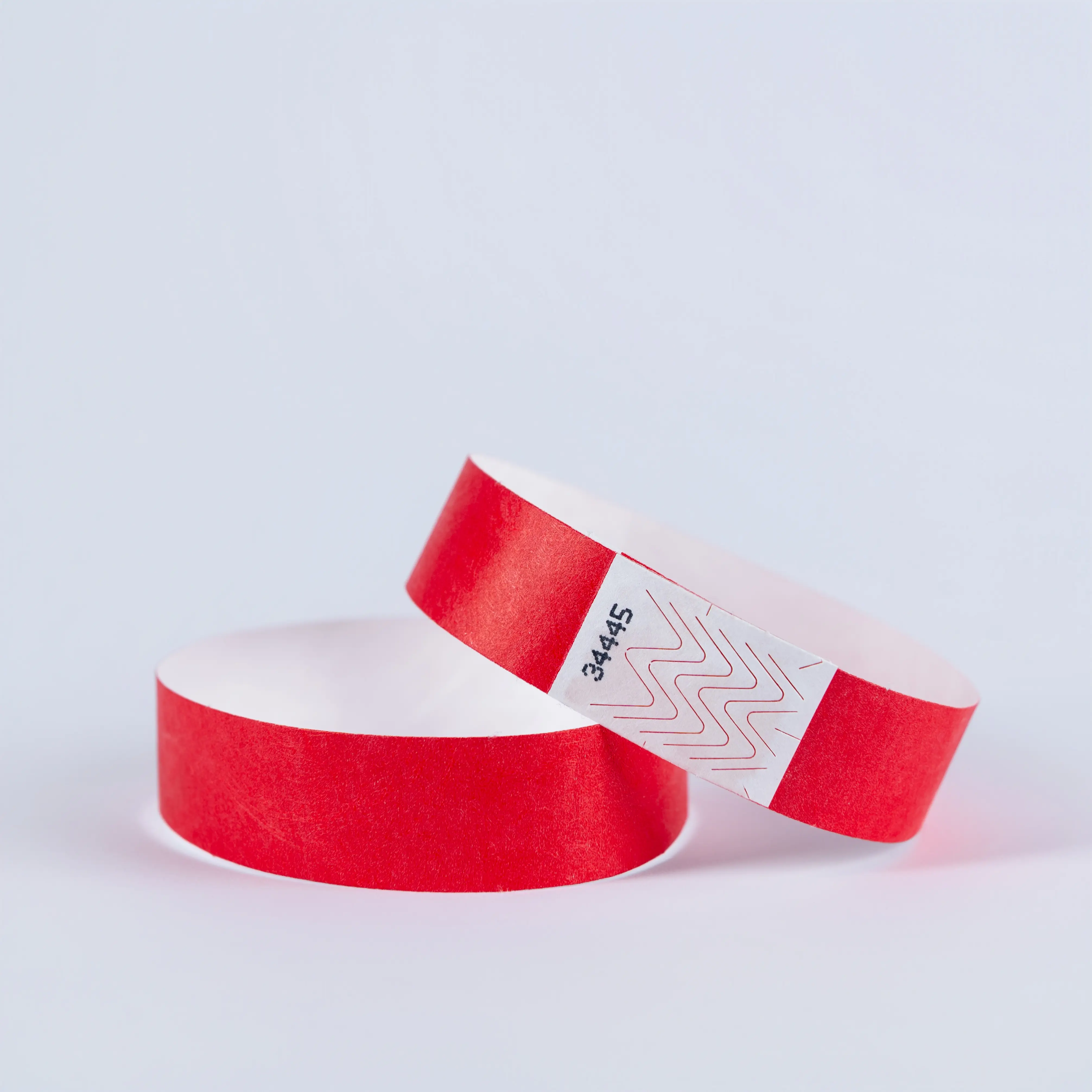 Tyvek Wristbands - Red